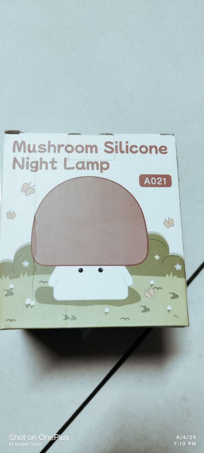Mushroom Night Silicone Lamp